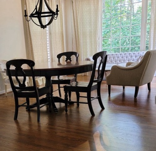 Oak hardwood flooring 